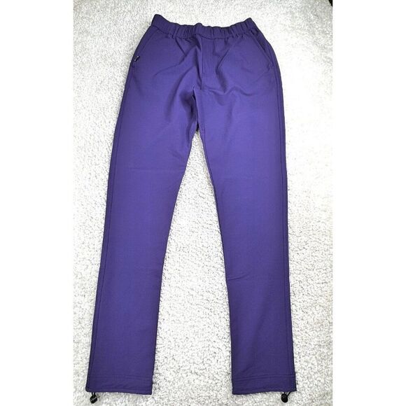 Barbell Purple Track Jogger Pants Workout Large 32" Inseam - Picture 1 of 11
